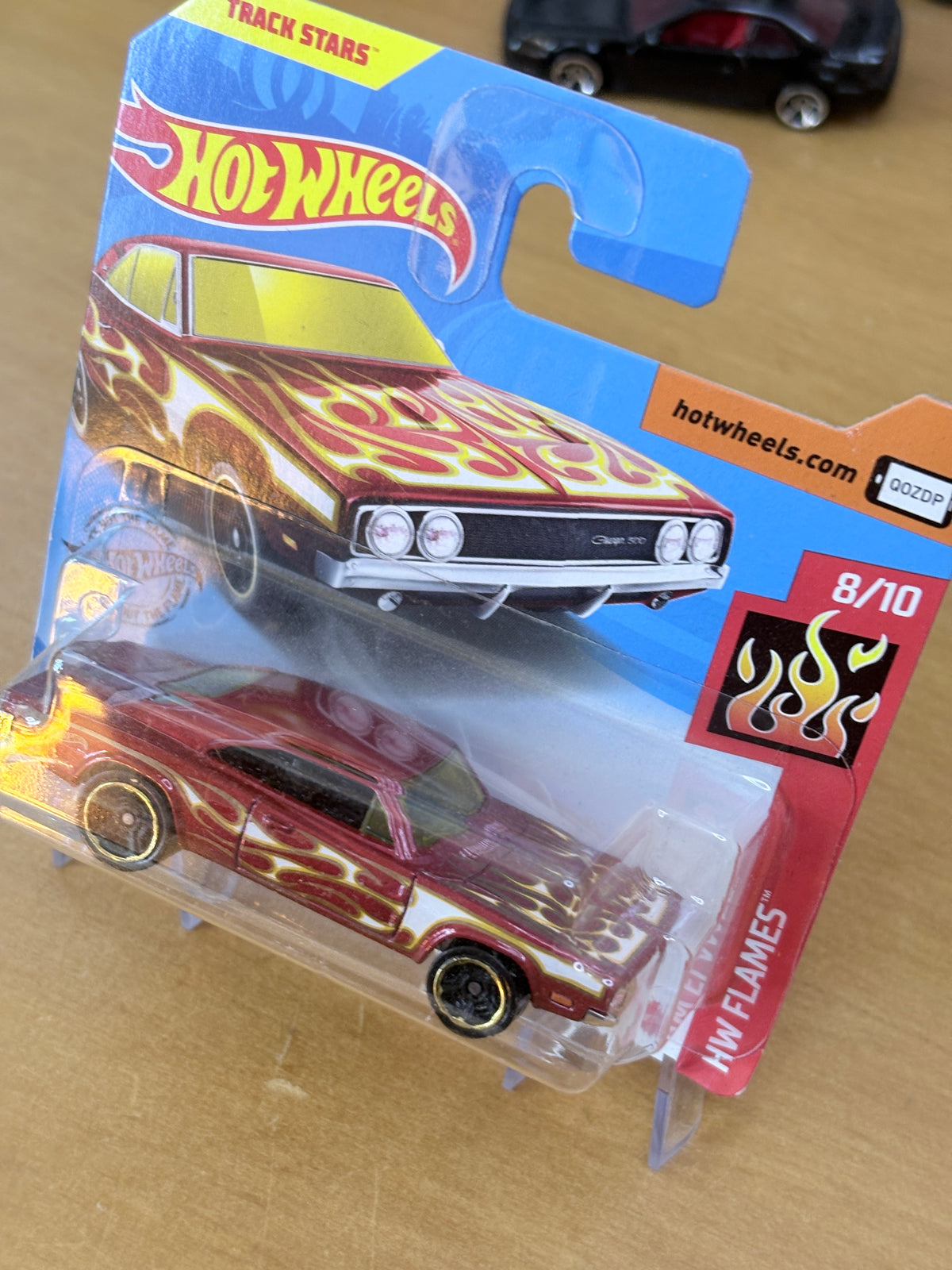 Hot Wheels '69 Dodge Charger 500 | 2017 HW Flames 8/10 Mainline Short Card
