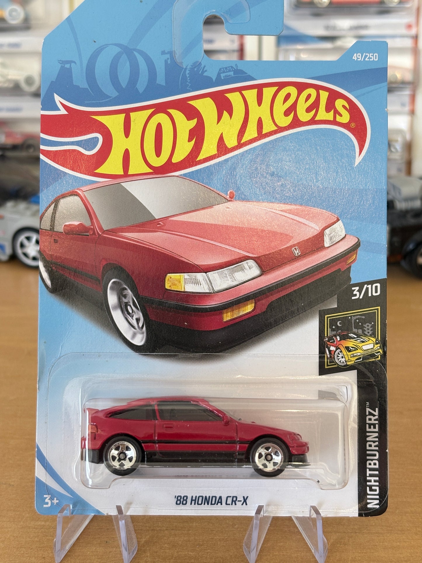 Hot Wheels Mainline | '88 Honda CRX | 2020 Nightburnerz 3/10