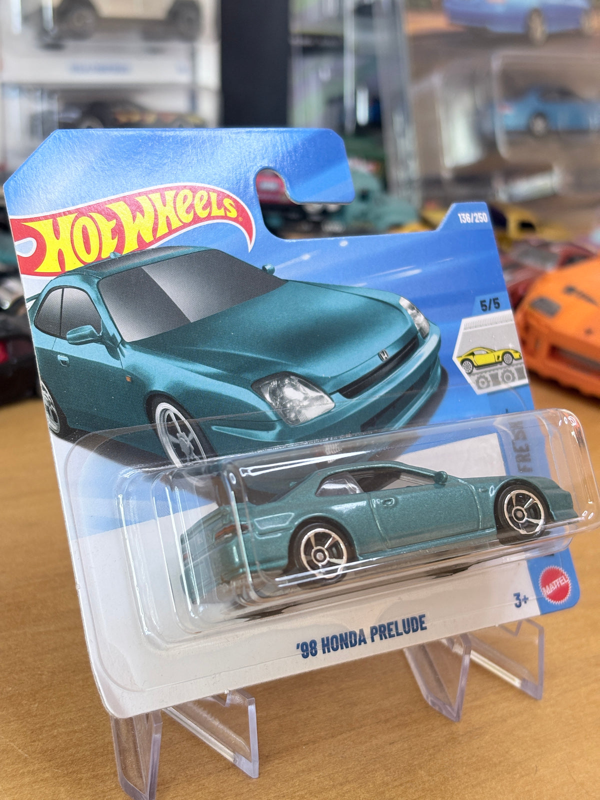 Hot Wheels '98 Honda Prelude | 2026 Factory Fresh 5/5 Short Card