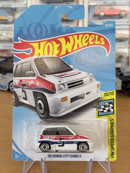 Hot Wheels Mainline | '85 Honda City Turbo II | 2018 HW Speed Graphics 10/10