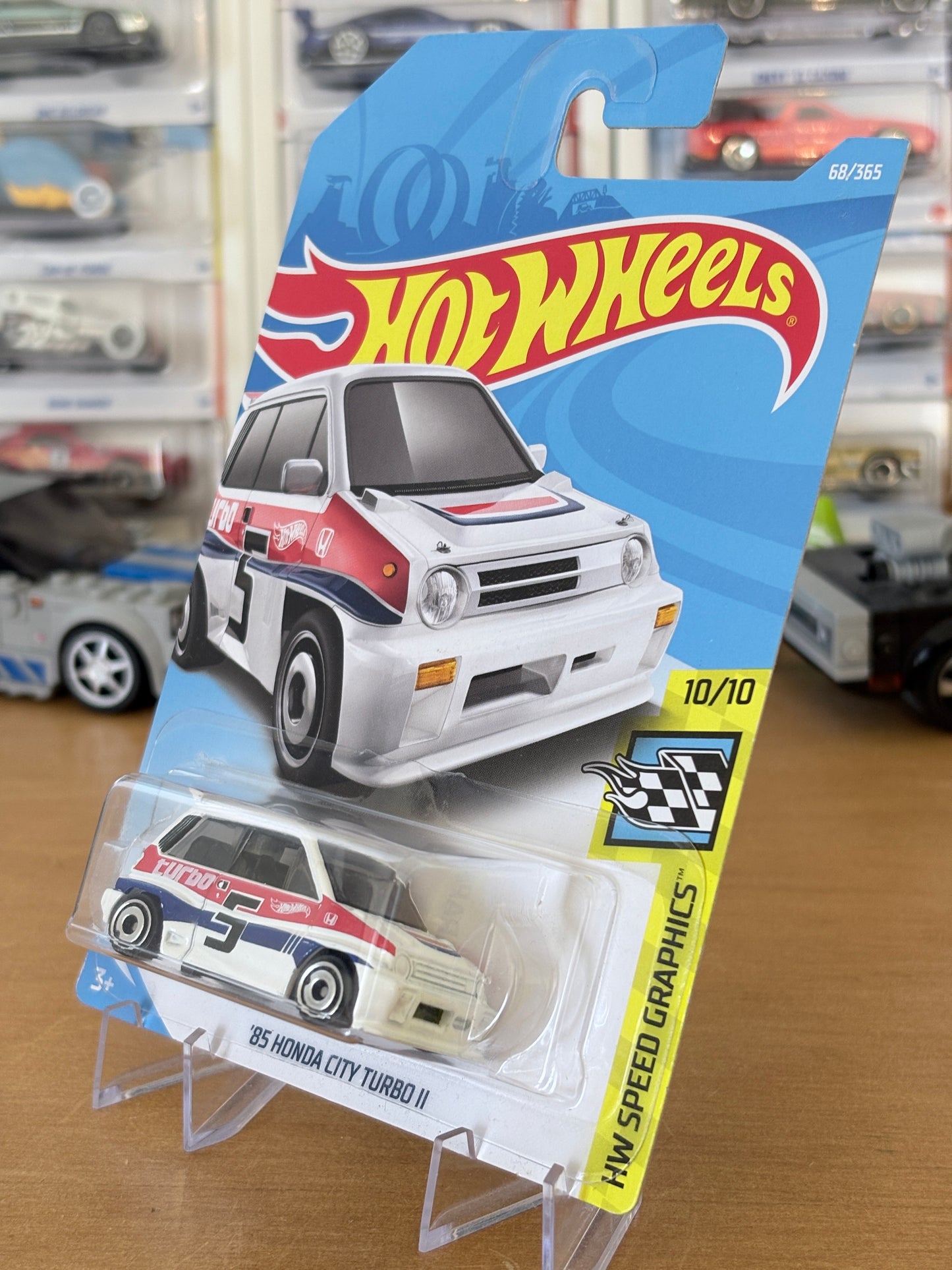 Hot Wheels Mainline | '85 Honda City Turbo II | 2018 HW Speed Graphics 10/10