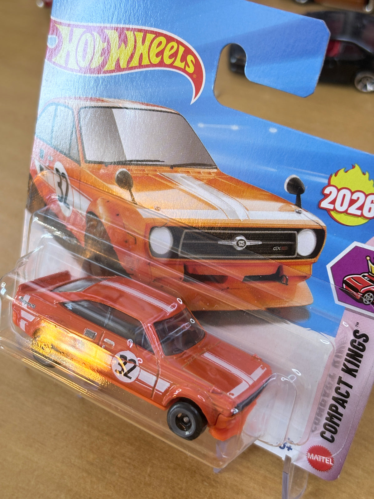 Hot Wheels 1972 Datsun Sunny Coupe | 2026 Compact Kings 10/10 Mainline Short Card