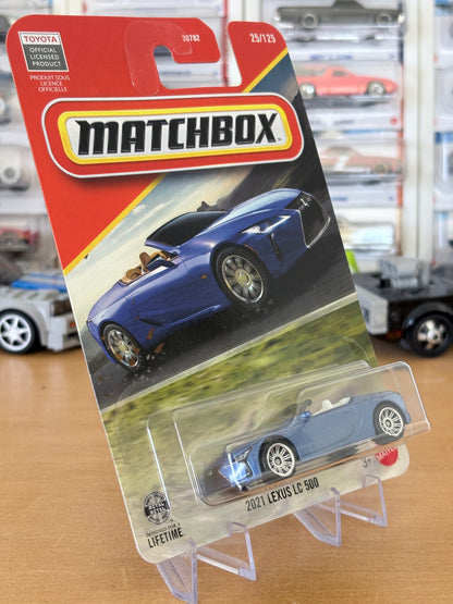 Matchbox Mainline / 2021 Lexus LC 500 / 2025 25/125