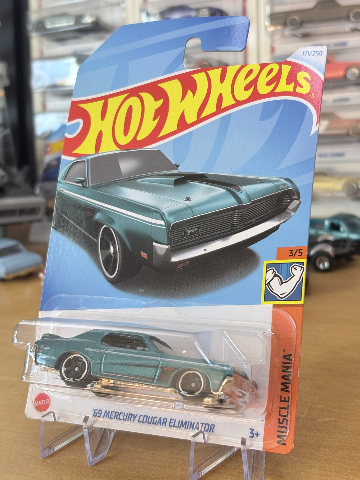 Hot Wheels '69 Mercury Cougar Eliminator | 2024 Muscle Mania 3/5 Mainline