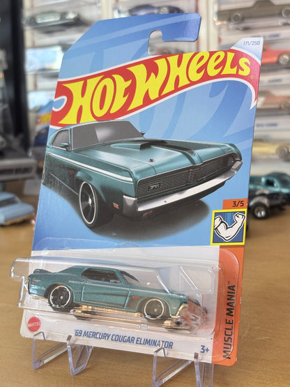 Hot Wheels '69 Mercury Cougar Eliminator | 2024 Muscle Mania 3/5 Mainline