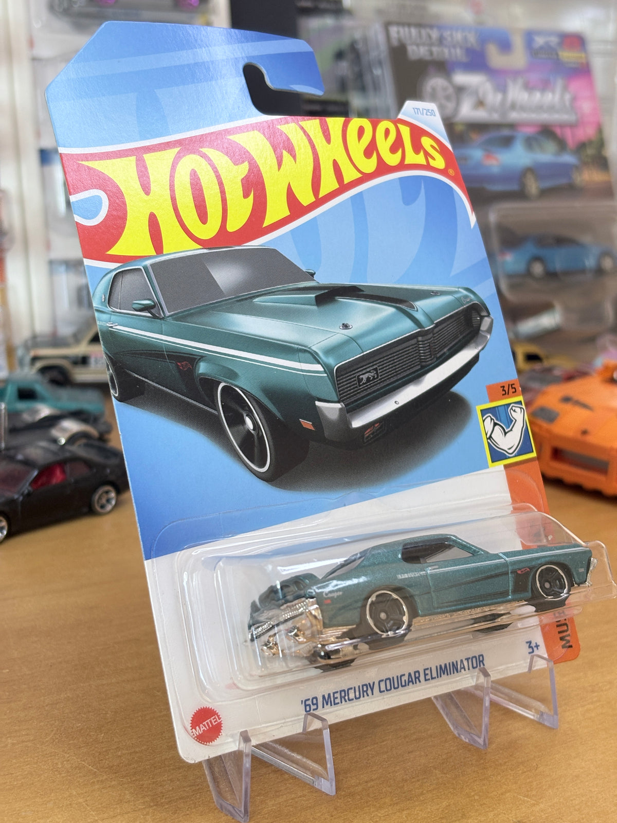 Hot Wheels '69 Mercury Cougar Eliminator | 2024 Muscle Mania 3/5 Mainline