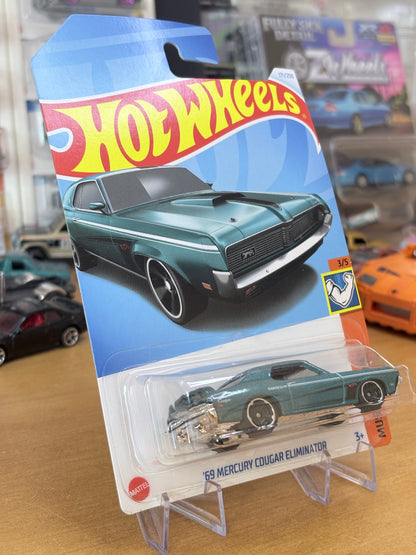 Hot Wheels '69 Mercury Cougar Eliminator | 2024 Muscle Mania 3/5 Mainline