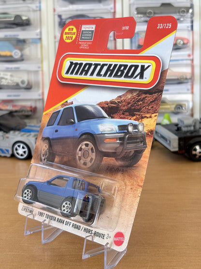 Matchbox Mainline / 1997 Toyota RAV4 Off Road / 2026 33/125
