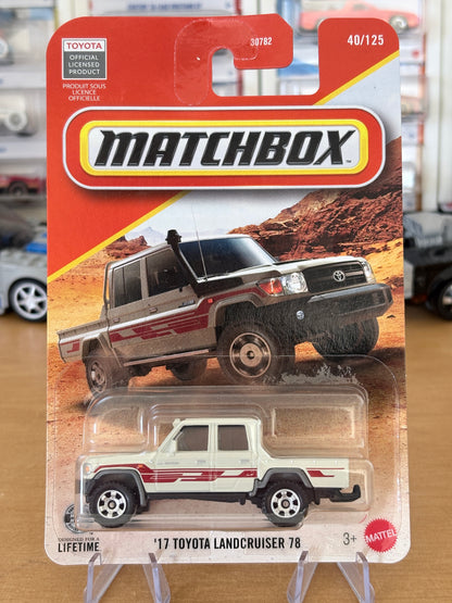 Matchbox Mainline / '17 Toyota Landcruiser 78 / 2026 40/125