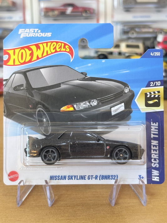 Hot Wheels Nissan Skyline GT-R (BNR32) | 2025 HW Screen Time 4/250 Mainline Short Card