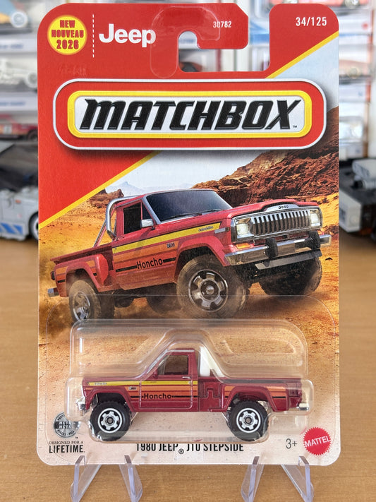 Matchbox Mainline / 1980 Jeep Stepside / 2026 34/125