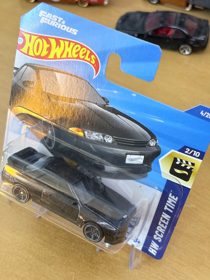 Hot Wheels Nissan Skyline GT-R (BNR32) | 2025 HW Screen Time 4/250 Mainline Short Card