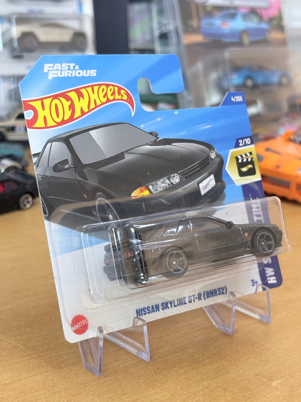 Hot Wheels Nissan Skyline GT-R (BNR32) | 2025 HW Screen Time 4/250 Mainline Short Card