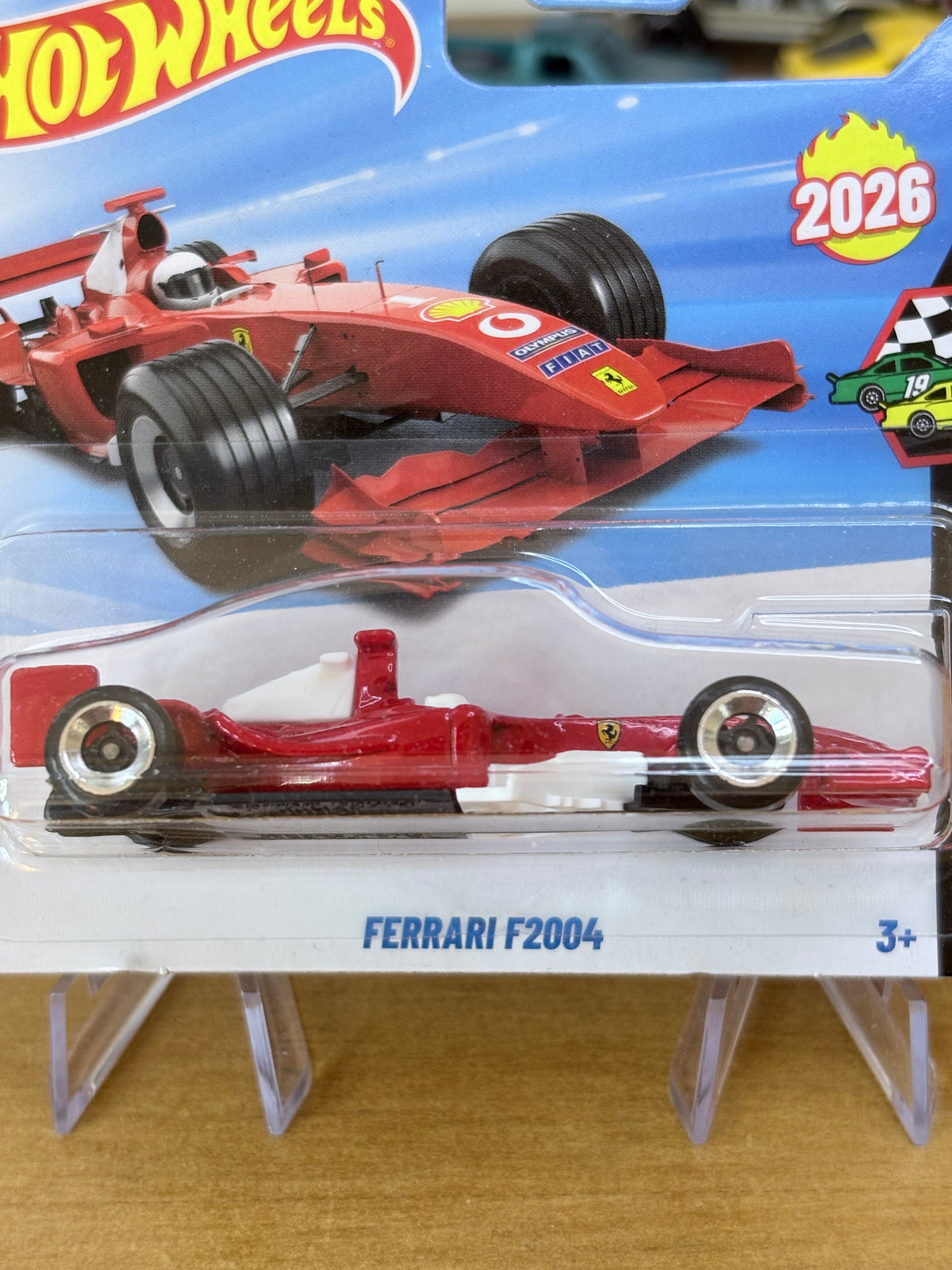 Hot Wheels Ferrari F2004 | 2026 HW Starting Grid 10/10 Mainline Short Card