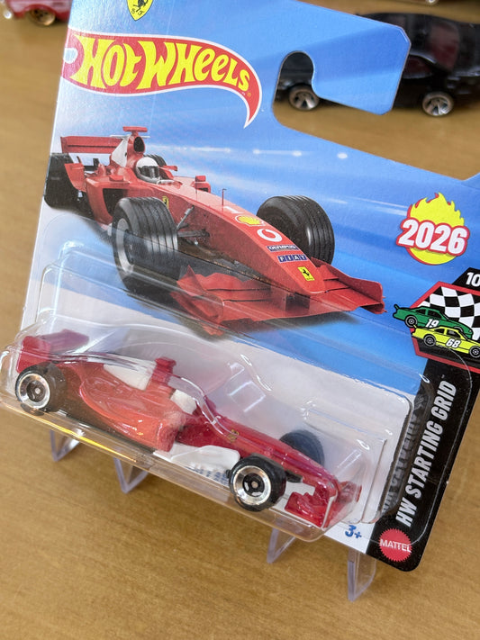 Hot Wheels Ferrari F2004 | 2026 HW Starting Grid 10/10 Mainline Short Card