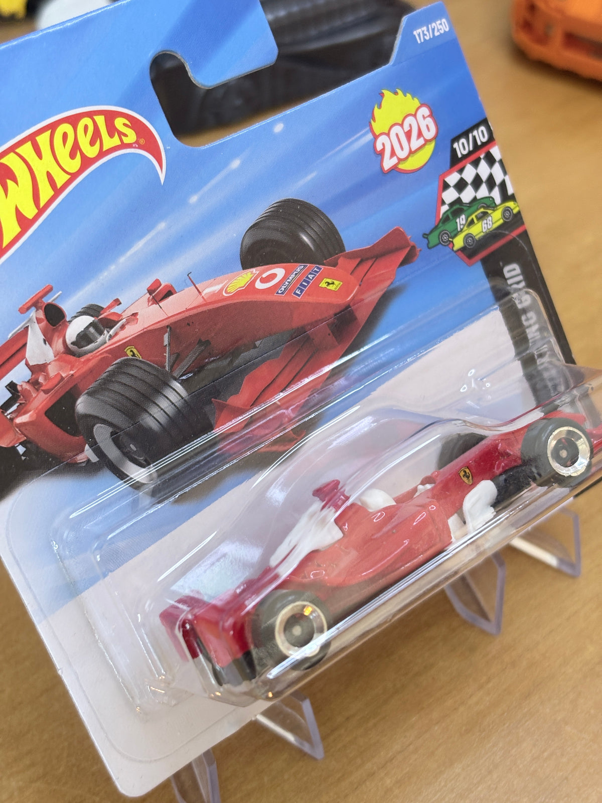 Hot Wheels Ferrari F2004 | 2026 HW Starting Grid 10/10 Mainline Short Card