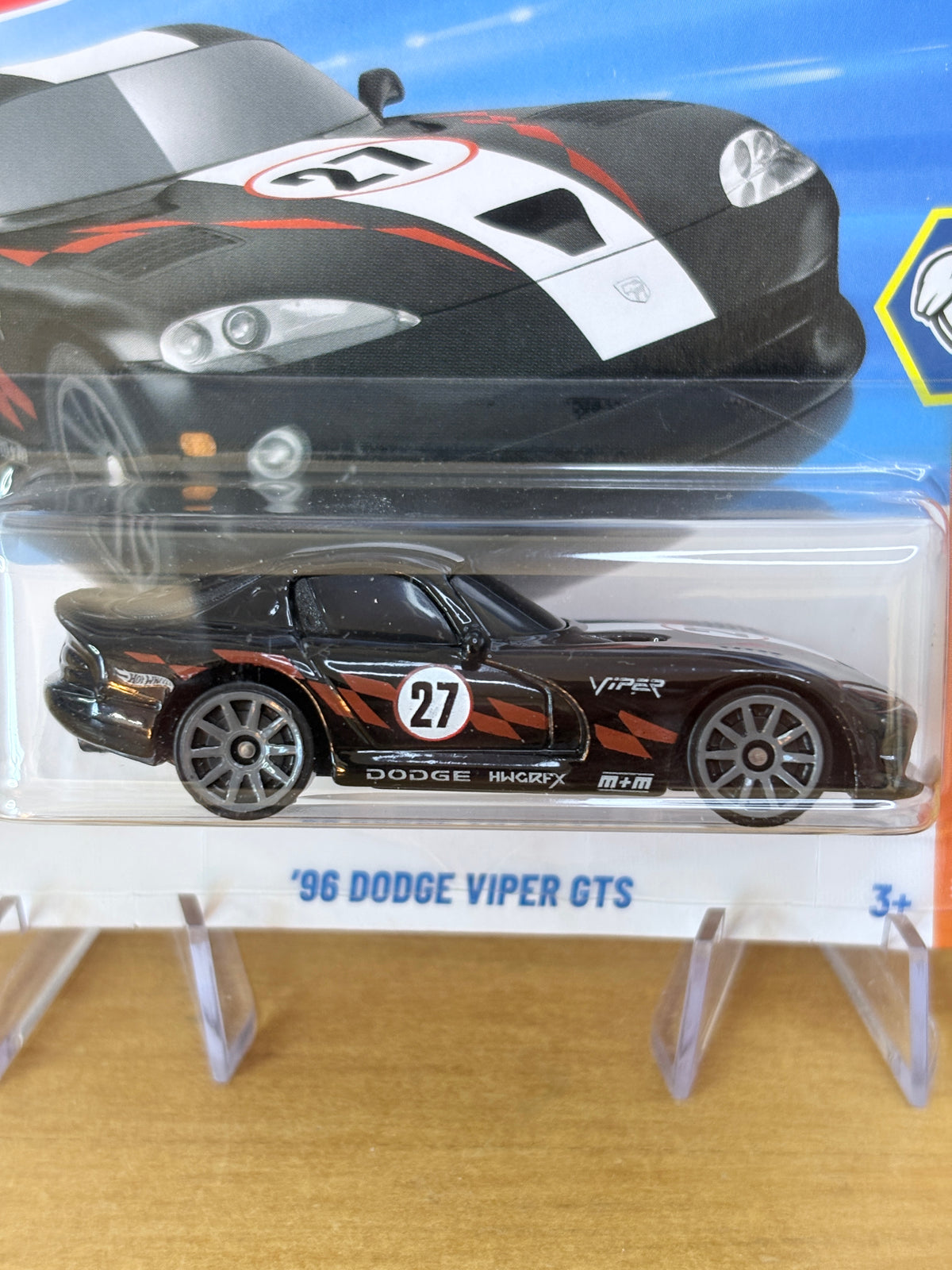 Hot Wheels '96 Dodge Viper GTS | 2026 HW Torque 5/10 Mainline Short Card