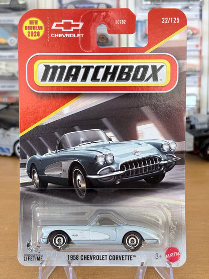 Matchbox Mainline | 1958 Chevrolet Corvette | 2026 22/125