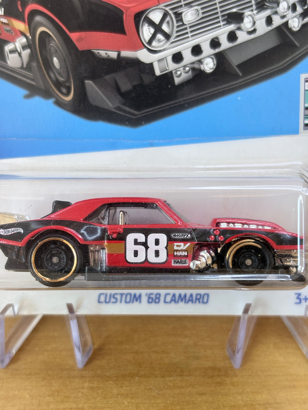 Hot Wheels Custom 68 Camaro | 2024 Modified 7/10 (RED)
