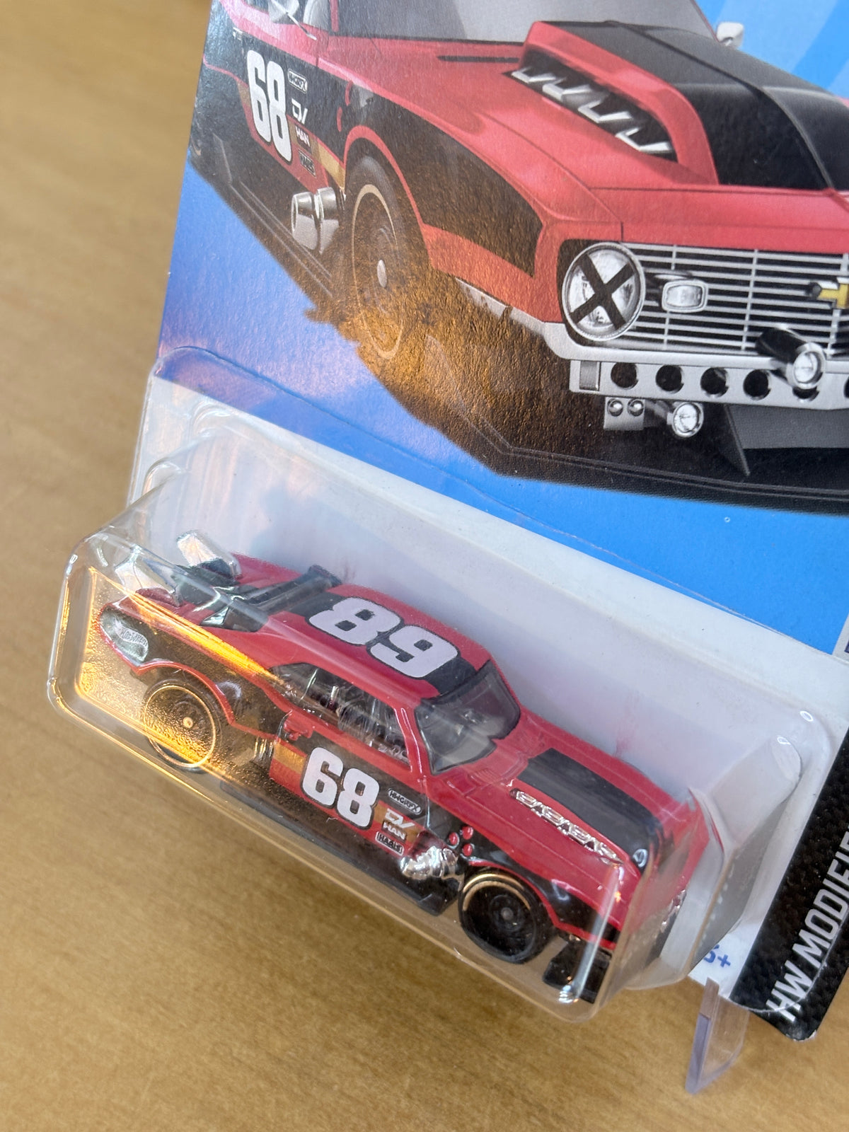 Hot Wheels Custom 68 Camaro | 2024 Modified 7/10 (RED)