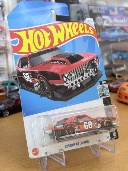 Hot Wheels Custom 68 Camaro | 2024 Modified 7/10 (RED)