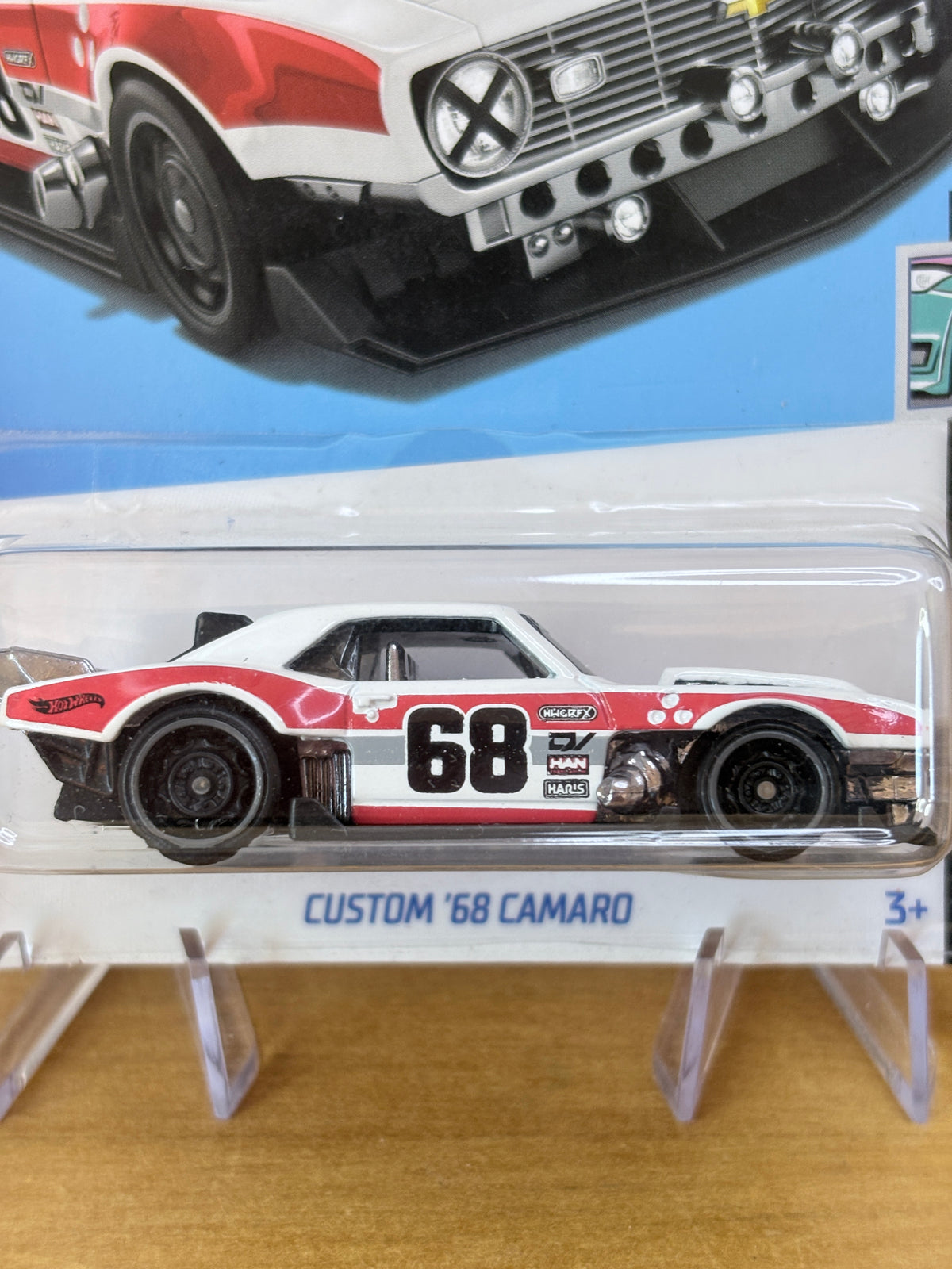 Hot Wheels Custom 68 Camaro | 2024 Modified 7/10 (WHITE)