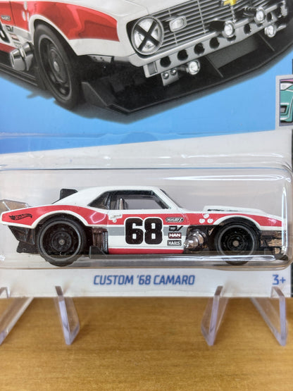Hot Wheels Custom 68 Camaro | 2024 Modified 7/10 (WHITE)