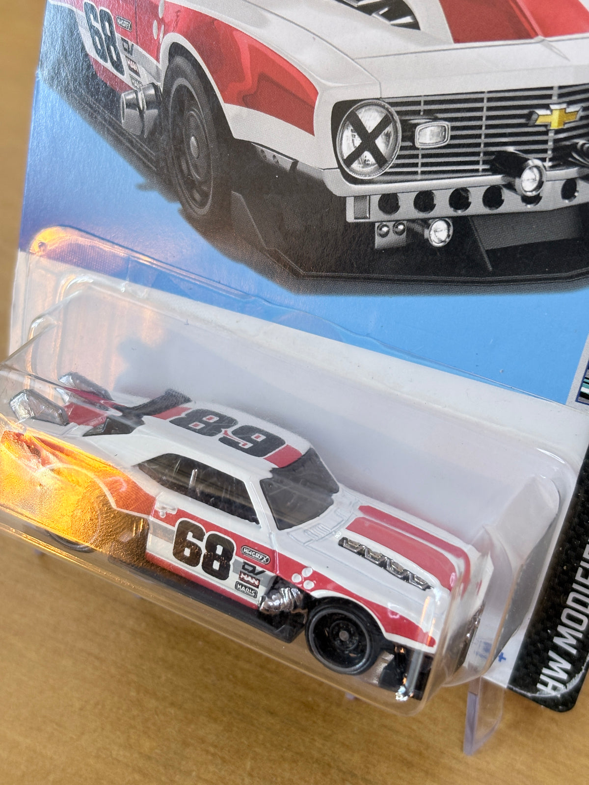Hot Wheels Custom 68 Camaro | 2024 Modified 7/10 (WHITE)