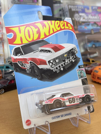 Hot Wheels Custom 68 Camaro | 2024 Modified 7/10 (WHITE)