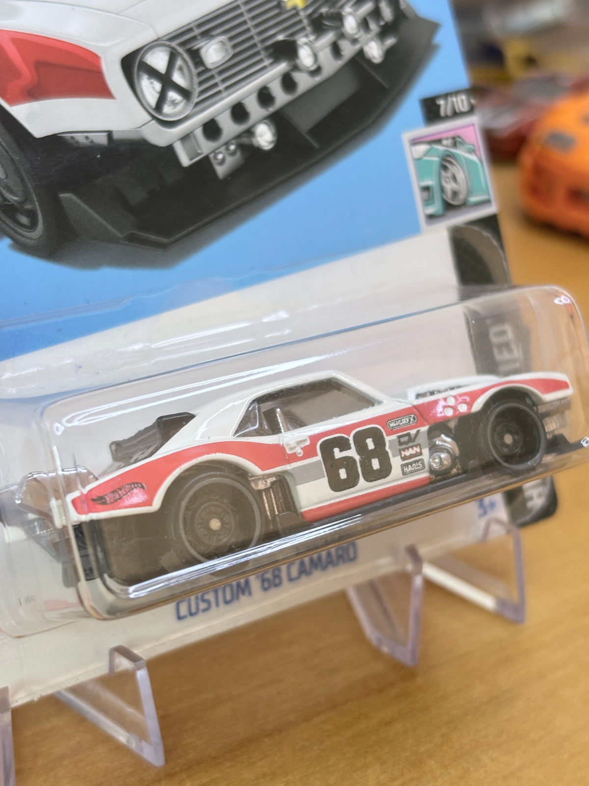 Hot Wheels Custom 68 Camaro | 2024 Modified 7/10 (WHITE)