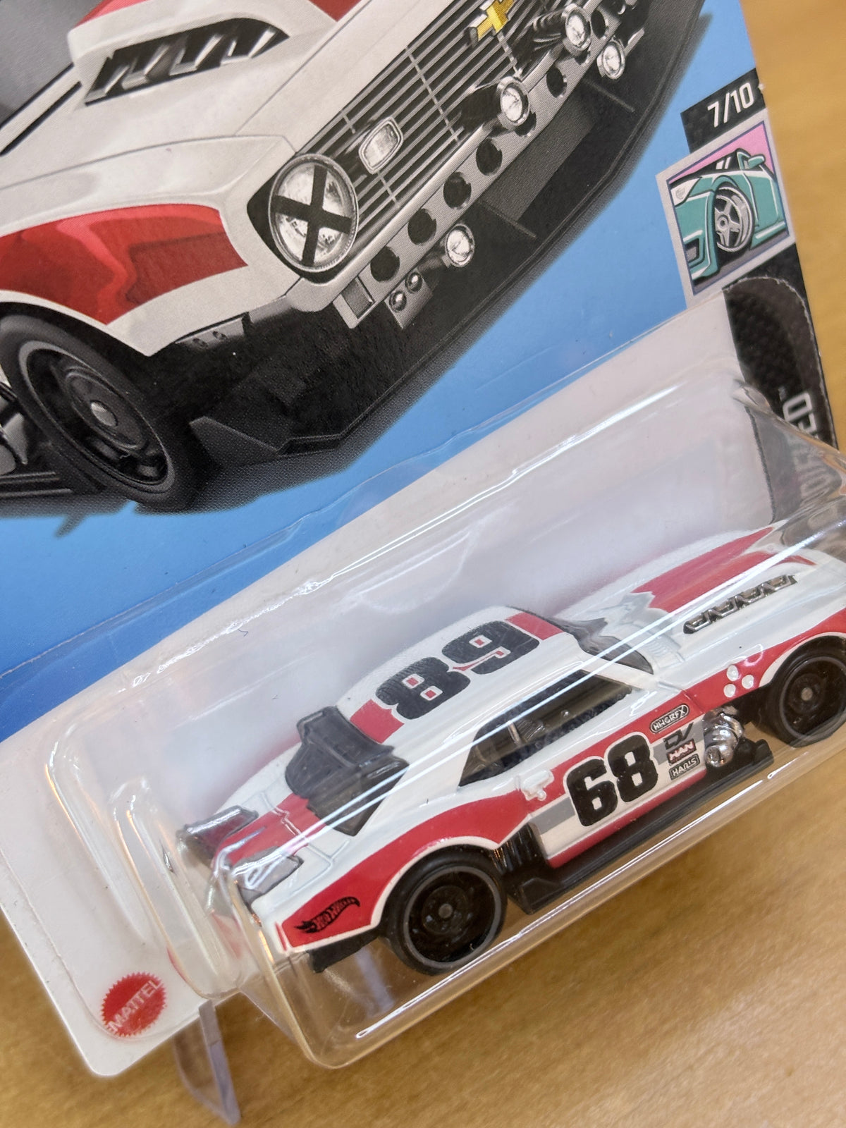 Hot Wheels Custom 68 Camaro | 2024 Modified 7/10 (WHITE)