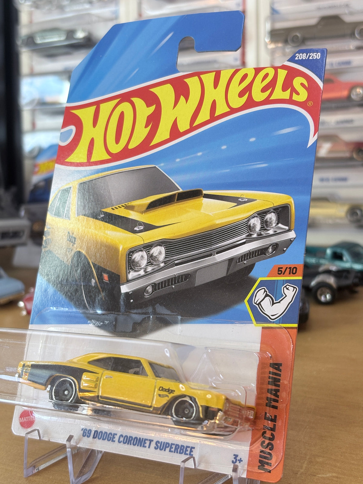 Hot Wheels '69 Dodge Coronet Superbee | 2026 Muscle Mania 5/10 Mainline