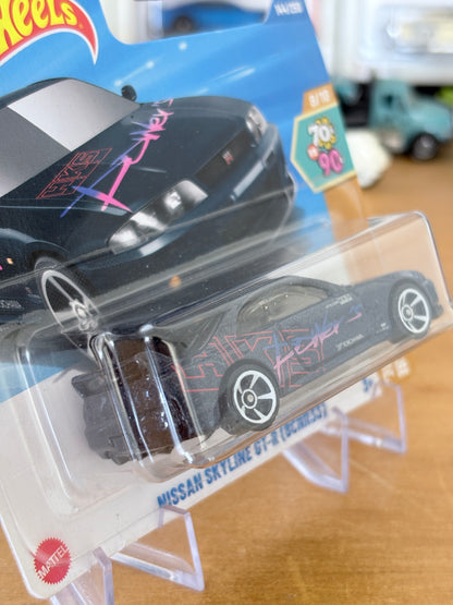 Hotwheels Mainline / Nissan Skyline GT-R (BCNR33) / 2025 HW '70s vs.'90s 8/10 BLACK Short Card (Copy)