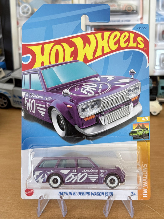 Hot Wheels Mainline | Datsun Bluebird Wagon (510) | 2024 HW Wagons 4/5