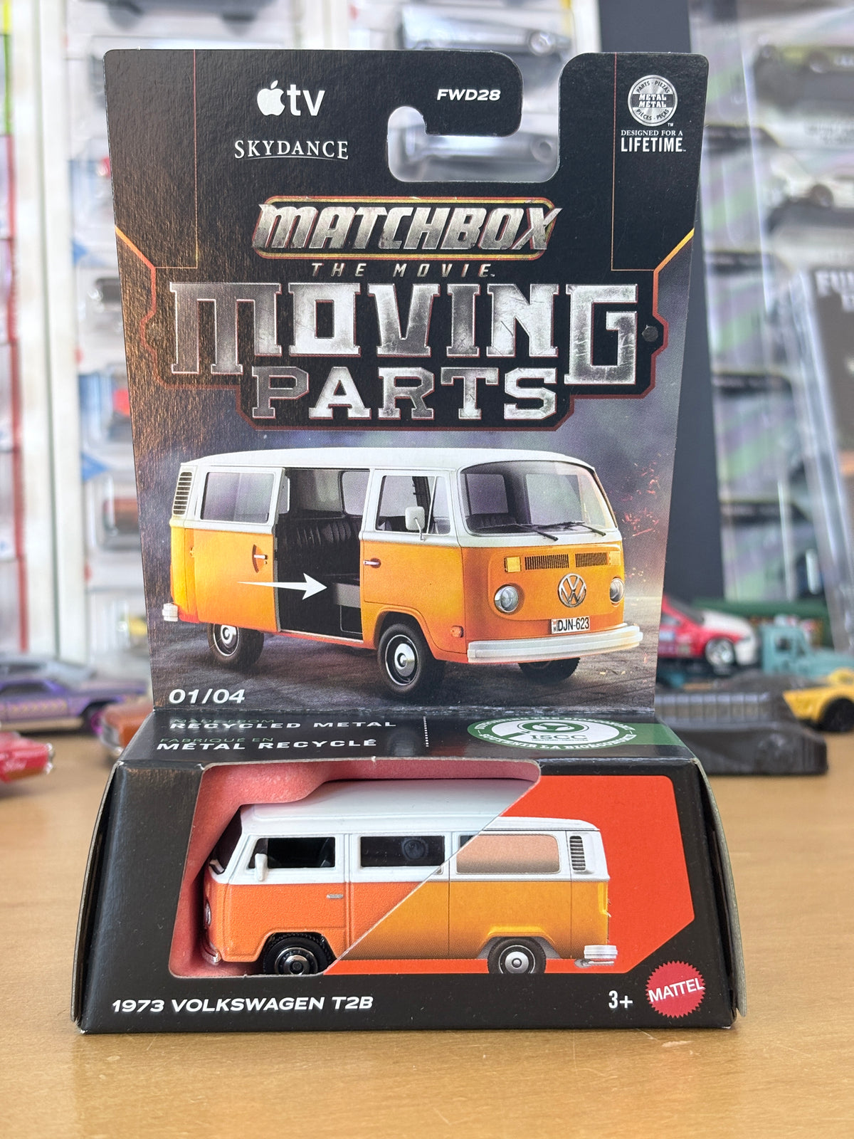 Matchbox Moving Parts 1973 Volkswagen T2b | 2026 Matchbox The Movie