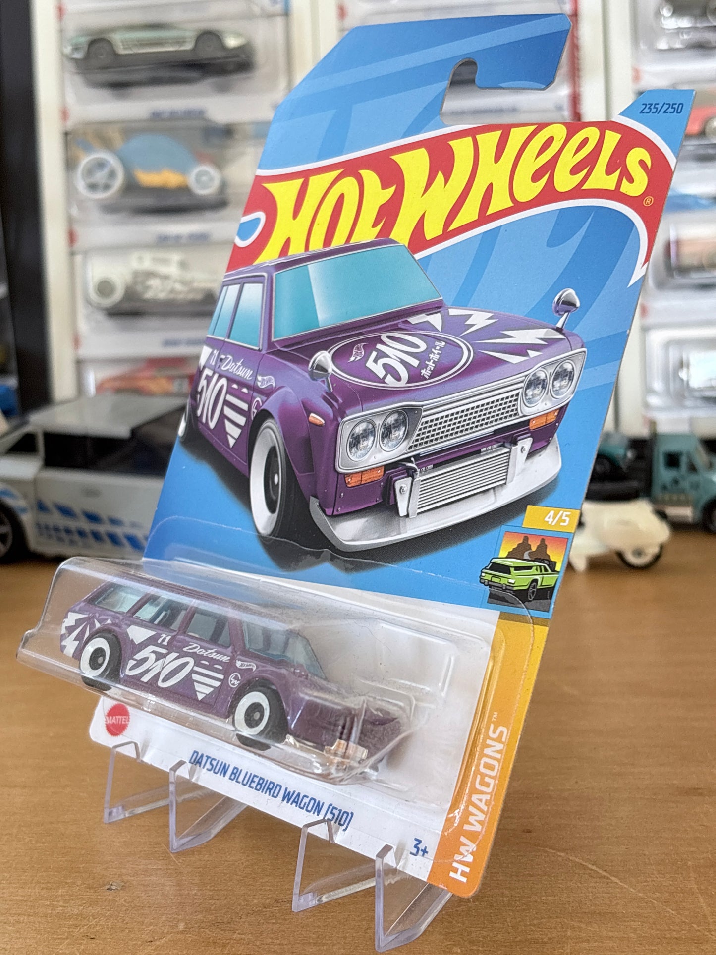 Hot Wheels Mainline | Datsun Bluebird Wagon (510) | 2024 HW Wagons 4/5