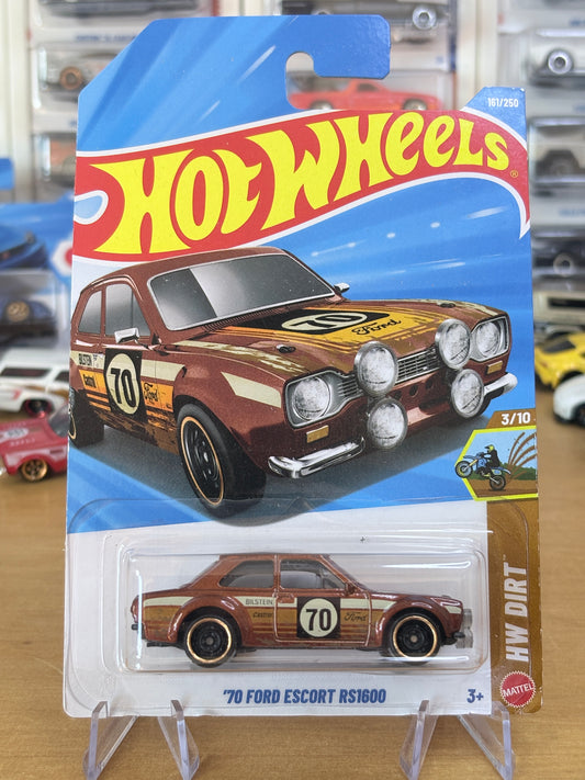 Hot Wheels '70 Ford Escort RS1600 | 2026 HW Dirt 3/10 (BROWN)