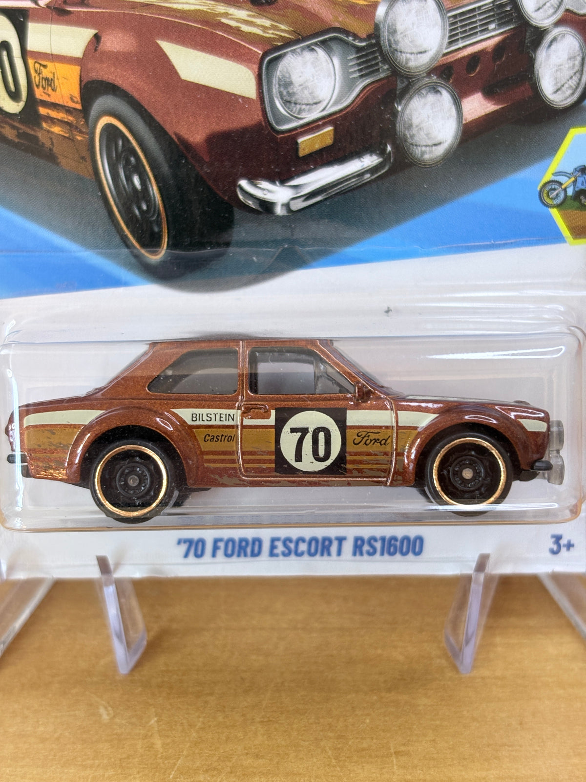 Hot Wheels '70 Ford Escort RS1600 | 2026 HW Dirt 3/10 (BROWN)