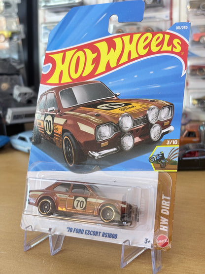 Hot Wheels '70 Ford Escort RS1600 | 2026 HW Dirt 3/10 (BROWN)