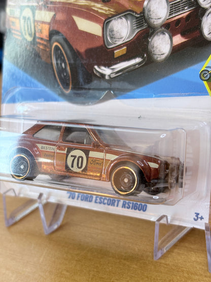Hot Wheels '70 Ford Escort RS1600 | 2026 HW Dirt 3/10 (BROWN)