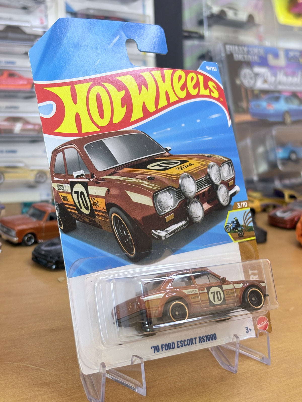 Hot Wheels '70 Ford Escort RS1600 | 2026 HW Dirt 3/10 (BROWN)
