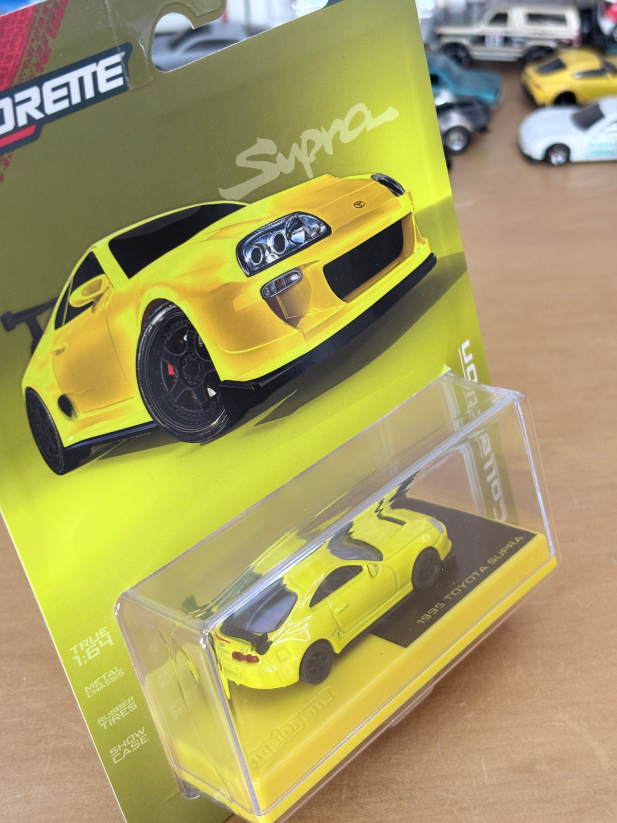 Majorette Collection | 1995 Toyota Supra (Yellow)