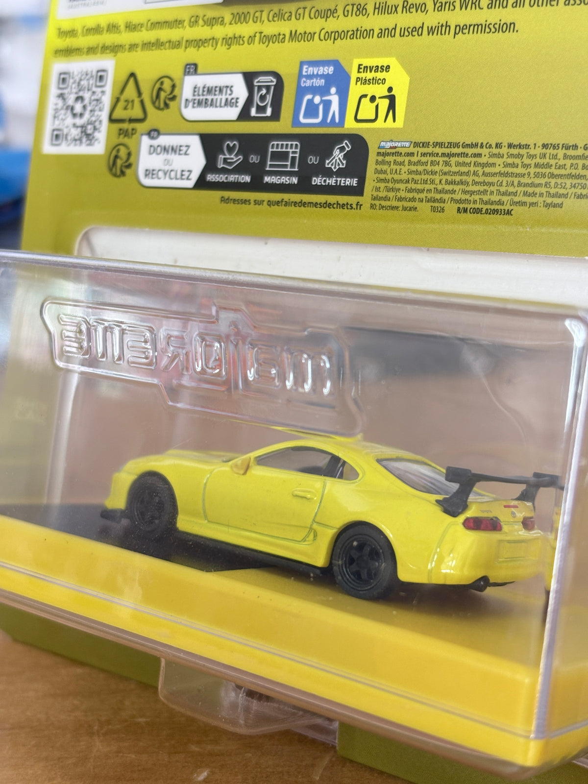 Majorette Collection | 1995 Toyota Supra (Yellow)