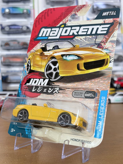 Majorette Honda S2000 | JDM Legends Premium (Yellow)