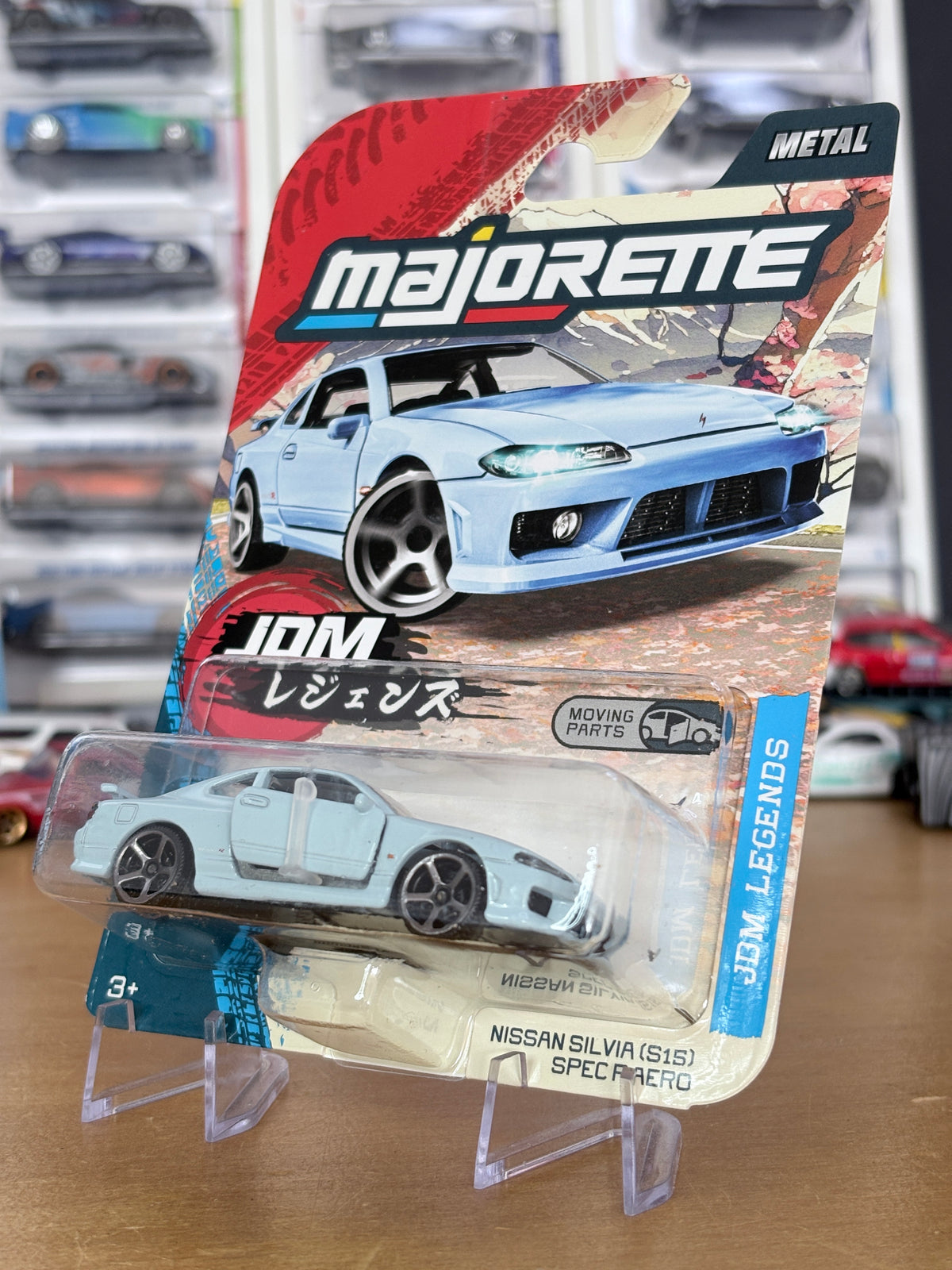 Majorette Nissan Silvia (S15 ) Spec R AERO | JDM Legends Premium (Blue)