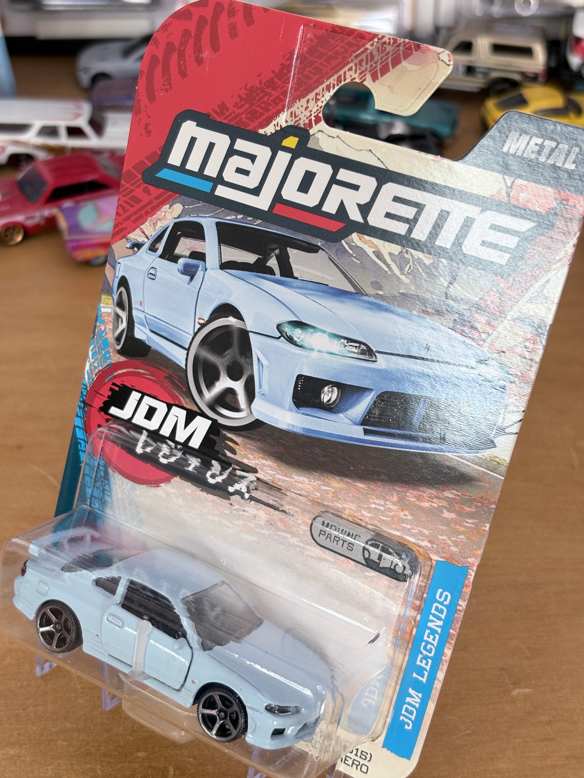 Majorette Nissan Silvia (S15 ) Spec R AERO | JDM Legends Premium (Blue)