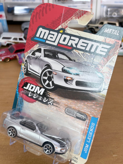 Majorette Toyota Supra JZA80 | JDM Legends Premium (Silver)