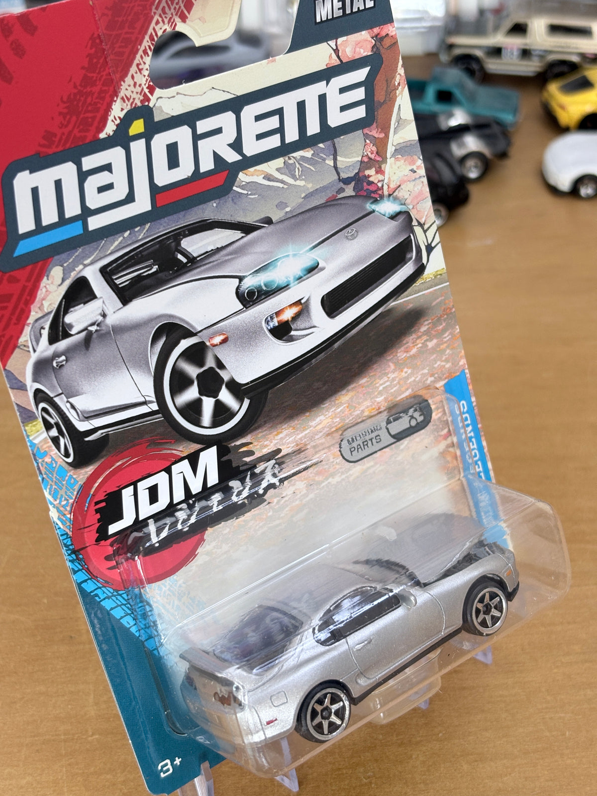 Majorette Toyota Supra JZA80 | JDM Legends Premium (Silver)