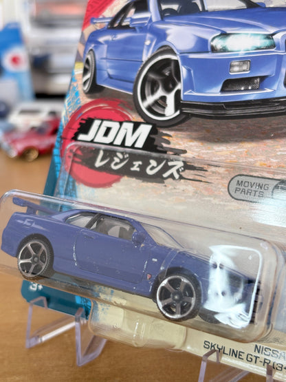 Majorette Nissan Skyline GT-R (34) | JDM Legends Premium Moving Parts (Blue)