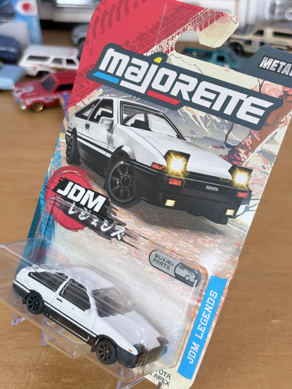 Majorette Nissan Toyota AE86 GT APEX | JDM Legends Premium Moving Parts
